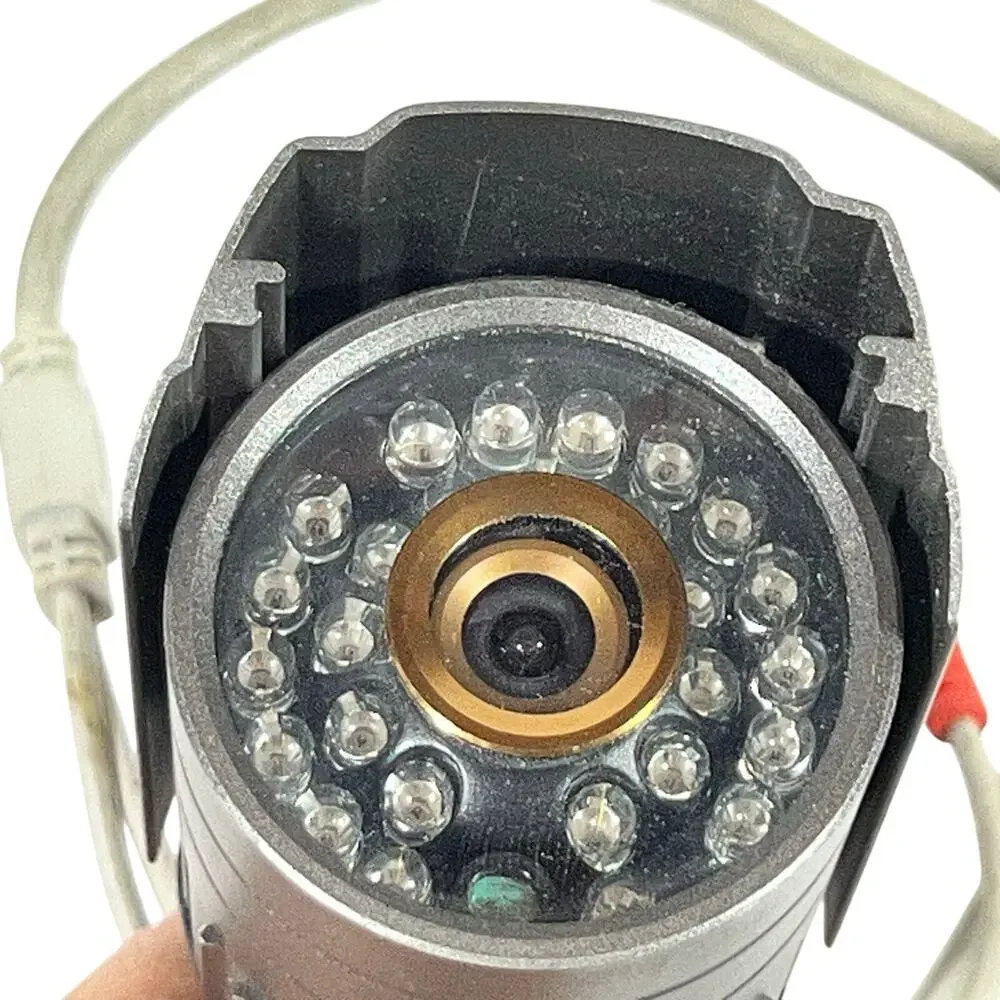 Lot of 5 Q-See Wired Bullet Security Cameras Night Vision QSDS14273W QMS7010D
